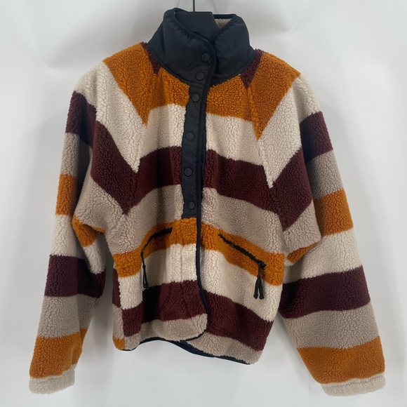 Free People Hit the Slopes Printed Fleece Jacket - Picture 2 of 4